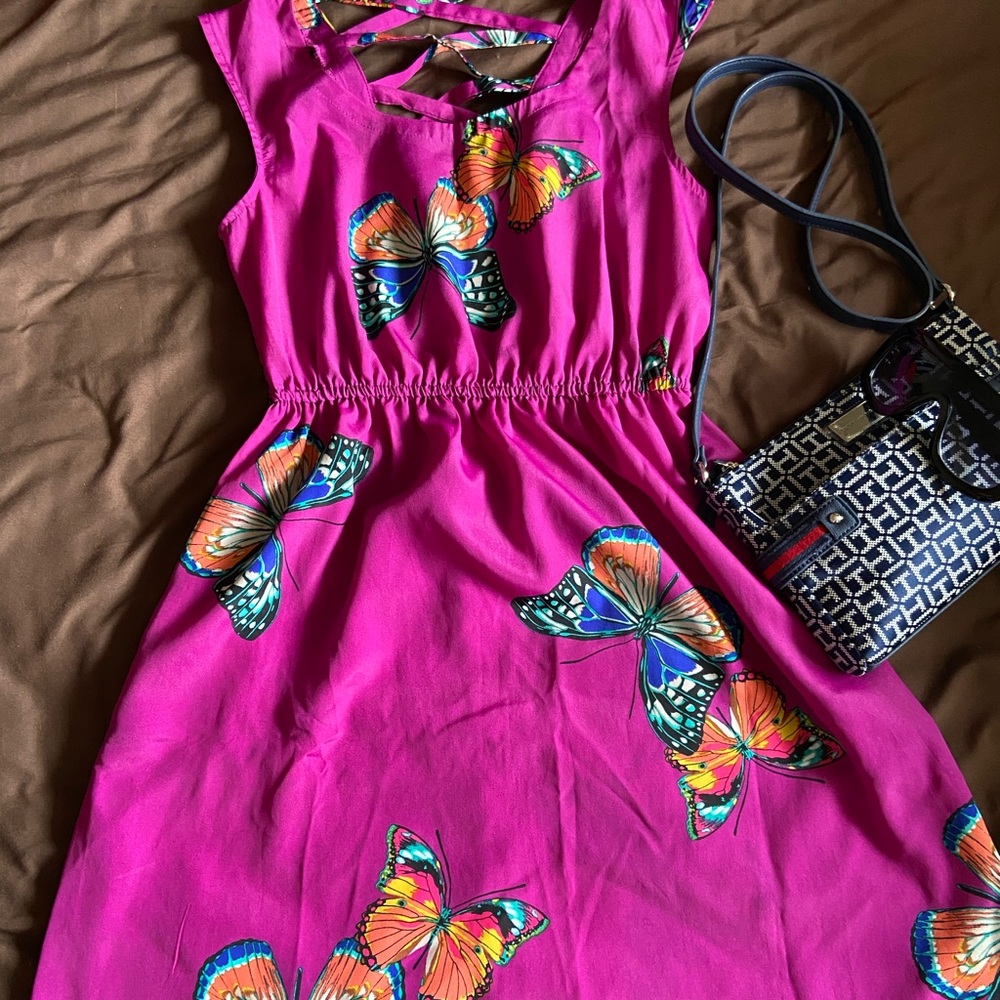 5/$25 Butterfly Dress